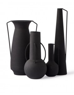 Váza Roman černá M | POLS POTTEN-1 2