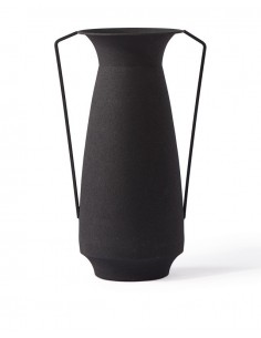 Vase Roman black L | POLS POTTEN - 1