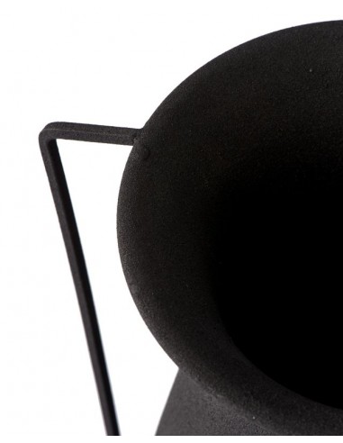 Váza Roman černá L | POLS POTTEN-3