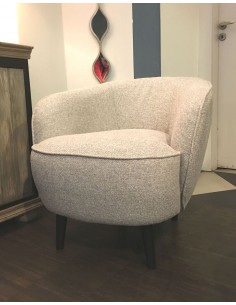 Křeslo BLOOM s béžovým potahem | LIVIN ´ UP-1 2