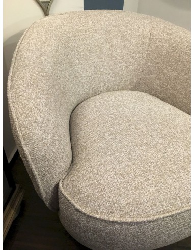 Křeslo BLOOM s béžovým potahem | LIVIN ´ UP-3