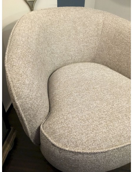 Křeslo BLOOM s béžovým potahem | LIVIN ´ UP-3