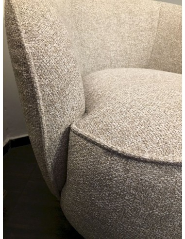 Křeslo BLOOM s béžovým potahem | LIVIN ´ UP-4