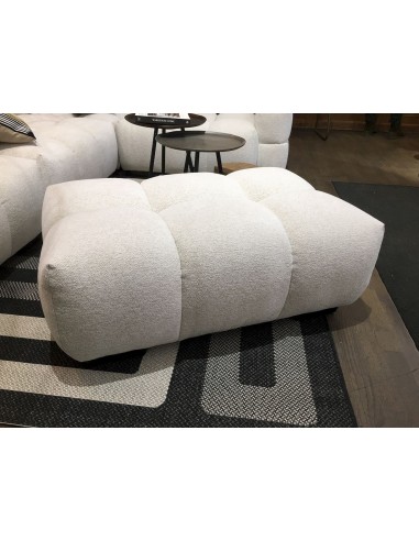 Čalouněný puf Blow 95x65, smetanový | LIVIN ´ UP-2