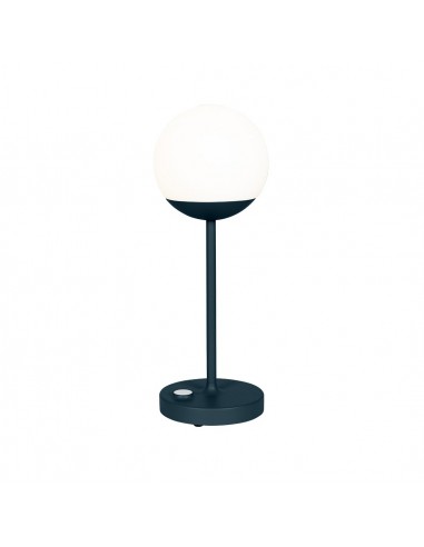 Stolní osvětlení MOOON! H41 MAX | FERMOB-2 acapulco blue on