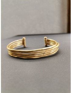 Multi-row bracelet, gold | PIOU PIOU - 1