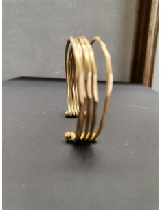 Multi-row bracelet, gold | PIOU PIOU - 1 2