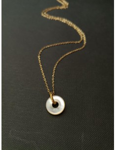 Gold chain with pearl bead | PIOU PIOU - 1