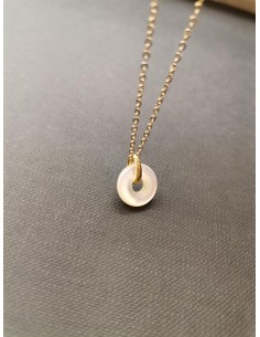 Gold chain with pearl bead | PIOU PIOU - 1 2
