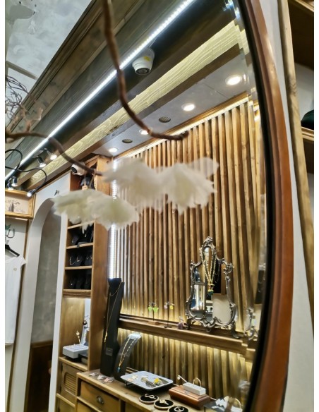 Earrings with white flower | PIOU PIOU - 2