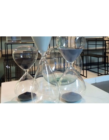 Hourglass large with black sand| POLS POTTEN - 3