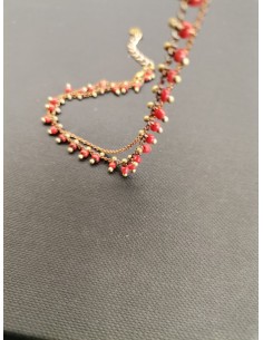 Bracelet with red beads | PIOU PIOU - 1 2