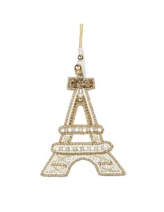 Závěsná pop art dekorace – Eiffelovka s korálky | GOODWILL - 1