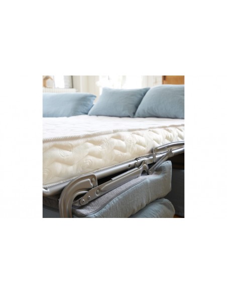 Rozkládací, lněné XL křeslo Bidart, š. 130cm, potah New Lin | HOME SPIRIT-3