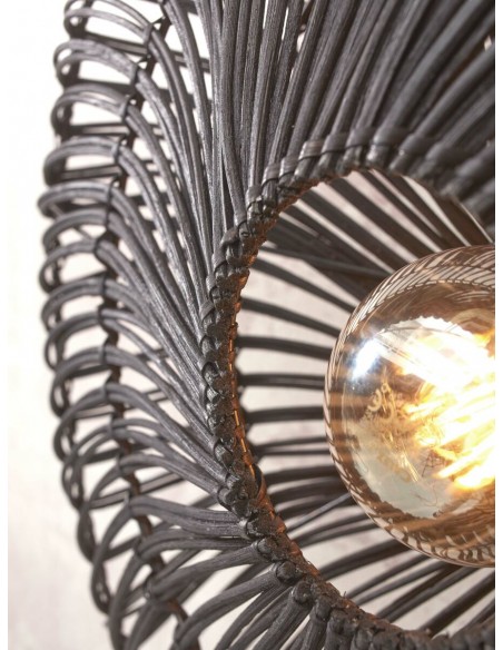 Rattan wall light Zanzibar S, black | GOOD&MOJO - 7