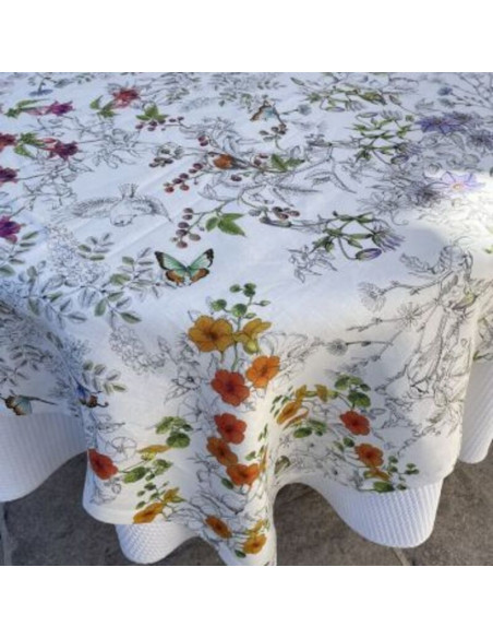 Ubrus s potiskem Gravure, pr.170 | TESSITURA TOSCANA TELERIE-4