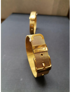 Náramek - pásek 16mm, zlatý | PIOU PIOU-1