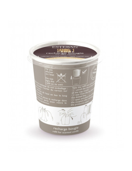 Bytový parfém Cedr, náhradní náplň do svíčky | ESTEBAN-1