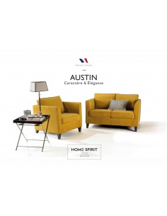 Austin sofa, width 120 cm, cover cat. 3 | HOME SPIRIT - 1 2