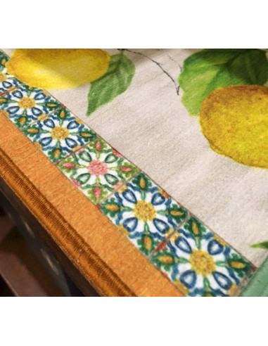 Set of 2 placemats Cetara 37x48 | TESSITURA TOSCANA TELERIE - 2