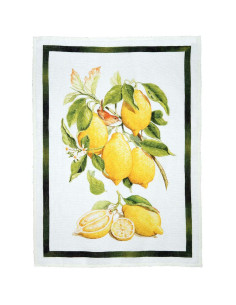 Linen cloth Limoncello Limone | TESSITURA TOSCANA TELERIE - 1