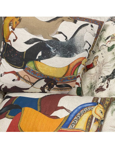 Pillowcase Sultana Lino 40x63 | TESSITURA TOSCANA TELERIE - 1 2