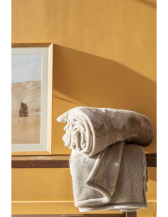 Přehoz / pléd Tender 150x200,  Galet | VIVARAISE-1 2