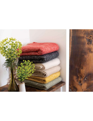 Pléd Isabel 130x160cm tmavě šedý | VIVARAISE-2