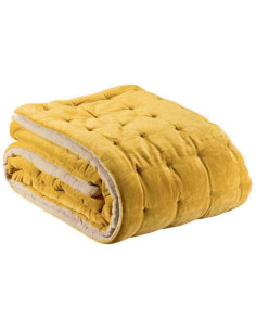 Sametový přehoz Elise 240x260, Mais | VIVARAISE-1