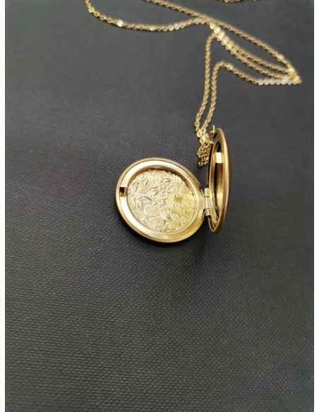 Řetízkový náhrdelník s otevíracím medailonkem | PIOU PIOU-2