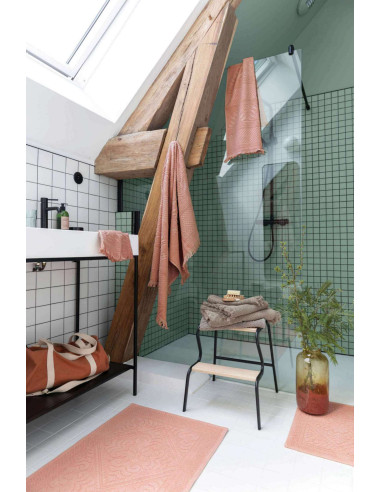 Koupelnová předložka Enzo 54x110 Clay | VIVARAISE-3