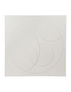 Wall decoration - painting Circles, 100x100 | CÔTÉ TABLE - 1