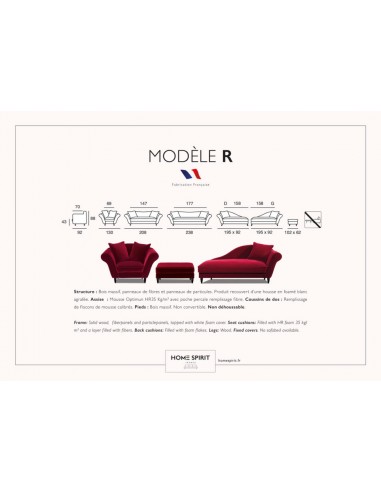 Lenoška Sofa Sil R - Anastasia v béžovém potahu, š. 195cm, kat. 2 | HOME SPIRIT-6