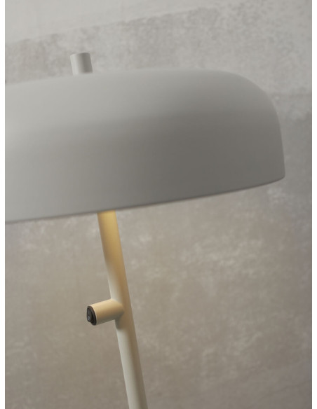 Stolní kovová lampa Porto - světle šedá | IT´S ABOUT ROMI-4