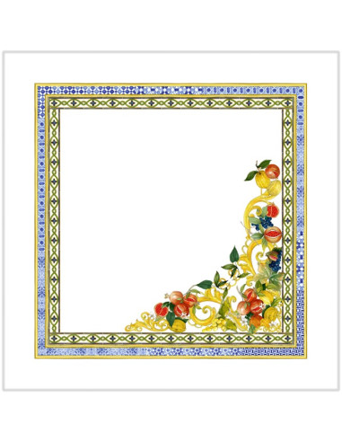 4Dinner - set of cloth napkins Amalfi | TESSITURA TOSCANA TELERIE - 6