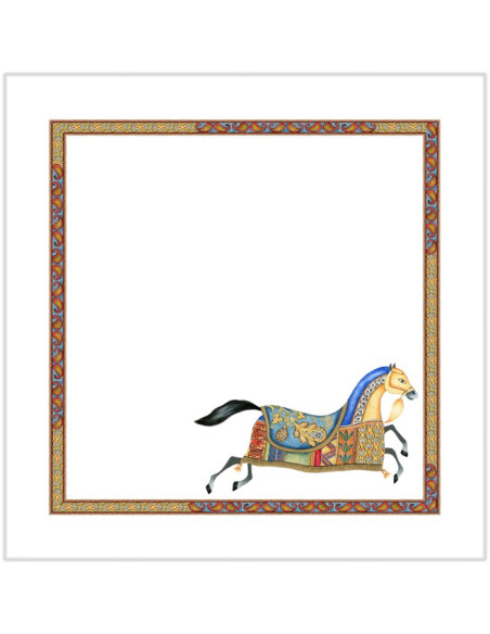 4Dinner - sada látkových ubrousků Maharajah | TESSITURA TOSCANA TELERIE-3