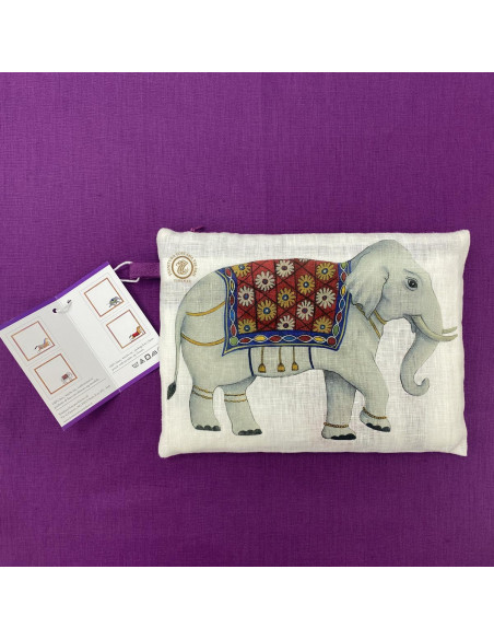 4Dinner - set of cloth napkins Maharajah | TESSITURA TOSCANA TELERIE - 7