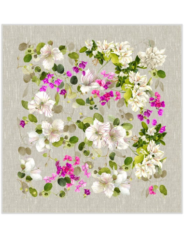 4Dinner - set of cloth napkins Blossom | TESSITURA TOSCANA TELERIE - 4