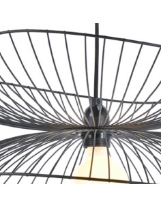 Stropní světlo Libellule L černé  | FORESTIER-1 2