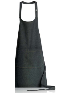 Davis Noir apron, black | WINKLER - 1