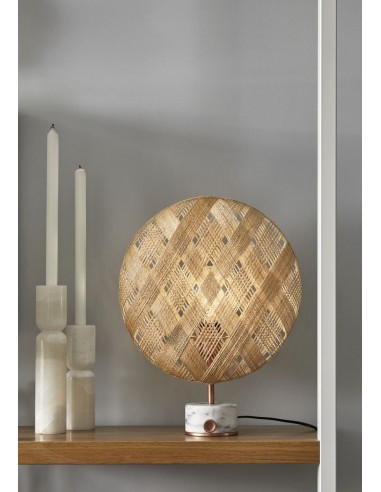 Stolní lampa Diamant Copper/ Natural | FORESTIER-5