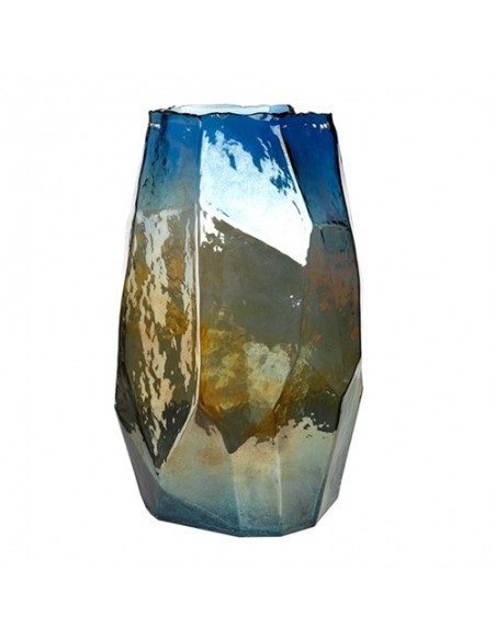 Vase Luster L blue | POLS POTTEN - 1