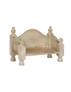 Teak pedestal old | import India - 1