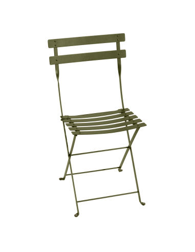 Folding metal chair Bistro | FERMOB - 25