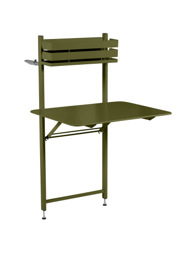 Závěsný balkónový stůl Bistro | FERMOB-32 pesto