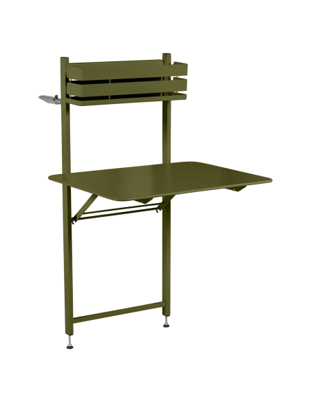 Závěsný balkónový stůl Bistro | FERMOB-32 pesto