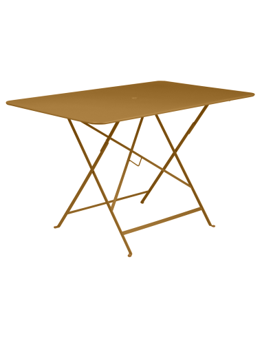 Skládací kovový stůl Bistro 117x77 | FERMOB-27 gingerbread