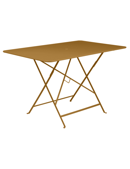 Skládací kovový stůl Bistro 117x77 | FERMOB-27 gingerbread