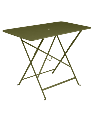 Kovový skládací stůl Bistro 97x57 | FERMOB-27 pesto