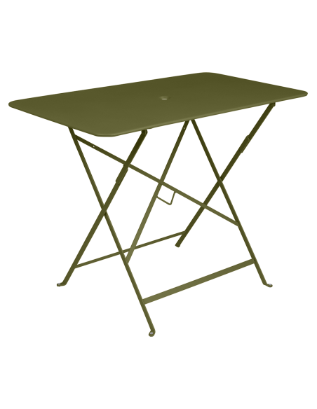 Kovový skládací stůl Bistro 97x57 | FERMOB-27 pesto